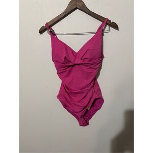 Brand New Popilush Women’s Small Pink Sleeveless One Piece Bodysuit Shapewear